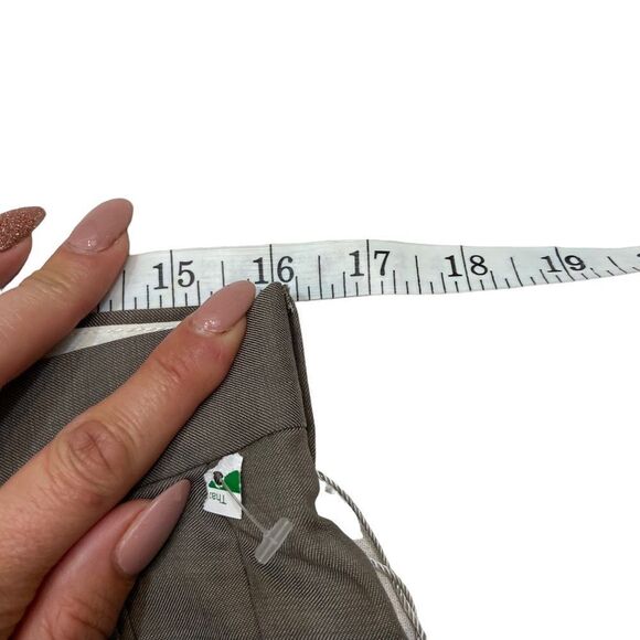 Brand New With Tags Azzaro Brand 100% Wool Super 120 Pants See Measurements - Picture 10 of 12